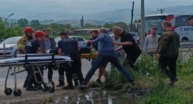 Oy kullanmaya giderken kaza yaptılar: 5 kişi yaralandı!