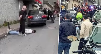 Şişli'de hareketli dakikalar! Polisten kaçtı, yayalara çarptı