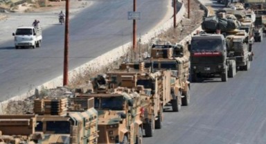 Askeri aracın geçişi sırasında patlama