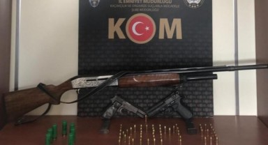 Aydın'da kaçak silah operasyonu: 17 gözaltı