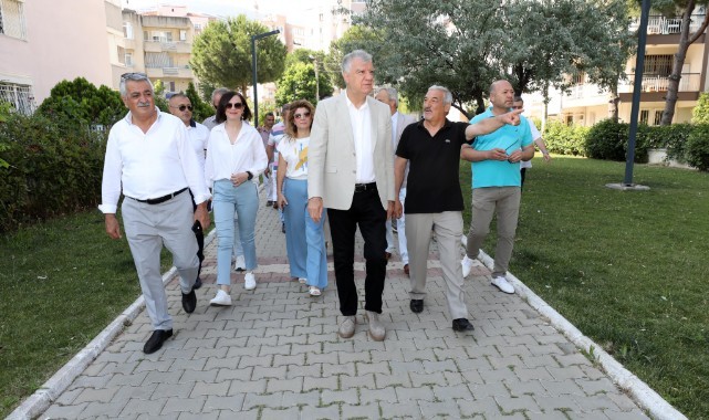 Başkan Engin, mahalle gezilerine devam ediyor