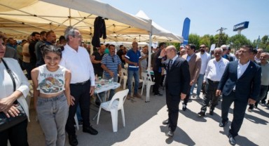 Başkan Soyer İZBETON işçilerinin bayram sofrasına konuk oldu