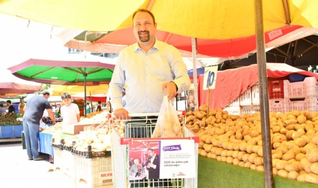 Çiğli Belediyesi’nden Pazarlara Alışveriş Arabası