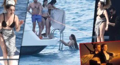 Dilan Çıtak Tatlıses-Levent Dörter çifti Bodrum tatilinde