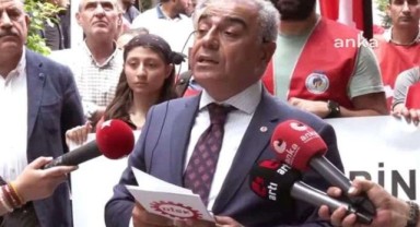 DİSK'ten TÜİK önünde açıklama: Gelir eşitsizliğindeki adaletsizliğe isyan ediyoruz!
