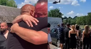 Kendini ölmüş gibi gösterip cenazesine helikopterle geldi! Çok konuşulan cenazenin amacı yürek sızlattı