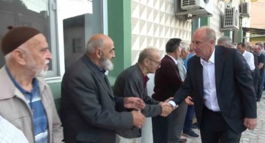 Muharrem İnce, bayram namazını köyünde kıldı!