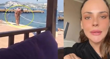Plajda bikiniyle namaz kılan kadın: Buket Aydın'ı çıldırtan iddia