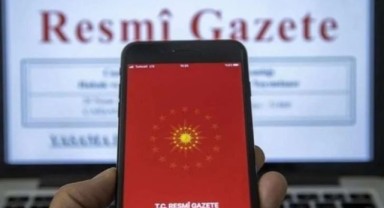 TBMM kararı Resmi Gazete'de