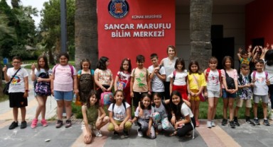 Yaz tatilinde Sancar Maruflu Bilim Merkezi’ne