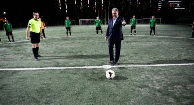 100. Yıl Turnuvası’nın başlama vuruşu Başkan İduğ’dan!