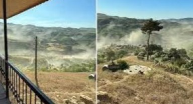 Adana'daki deprem sonrası korkutan görüntü!