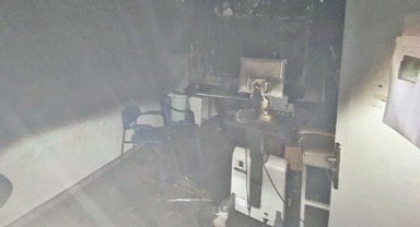 ADÜ Hastanesi'nde yangın paniği!