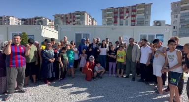 Başkan İduğ: Depremzedeleri bırakmayacağız