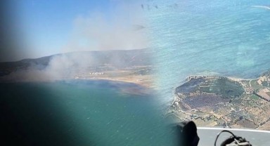 İzmir'in Çeşme ve Urla ilçelerinde çıkan yangınlar kontrol altına alındı