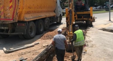 İZSU Balçova’da taşkın riskine karşı önlem alıyor