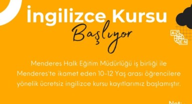Menderes’te ‘’Do You Speak English’’ zamanı