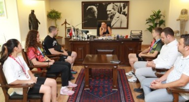 Şampiyon Sporculardan Başkan Ceritoğlu Sengel’e Teşekkür