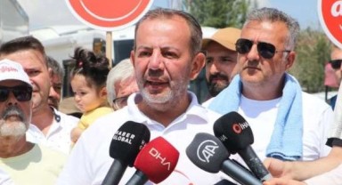 Tanju Özcan Ankara'ya ulaştı: 'Gözlerinin içine bakarak anlatmak istiyorum...'