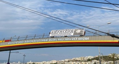 Acılı aileden üst geçide pankart: Ezgi'nin katili nerede?