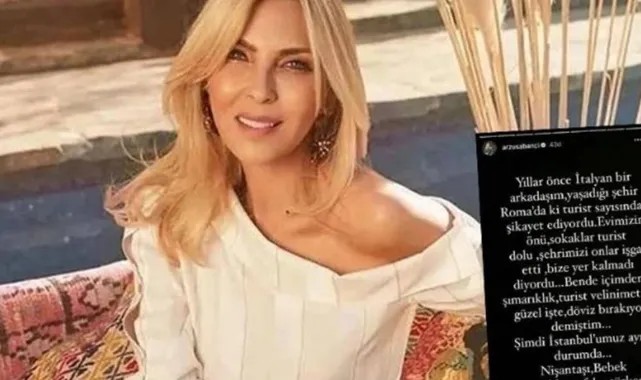 Arzu Sabancı'dan turist isyanı: Türkçe konuşan yok gibi
