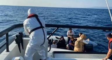 Aydın açıklarında 29 düzensiz göçmen yakalandı