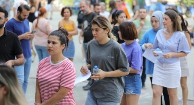 Bayraklı’da sınav heyecanı
