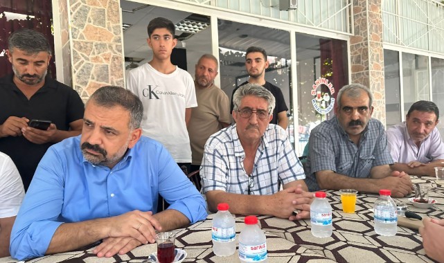 CHP'li Aslanoğlu'ndan Bornova'daki o mahalleye ziyaret
