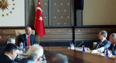 Erdoğan TOBB Başkanı Hisarcıklıoğlu'nu kabul etti