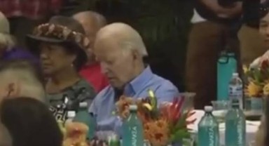 Hawaii yanıyor, Biden uyuyor! Sosyal medyadan büyük tepki