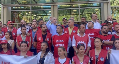 İzmir'de İZENERJİ ve İZELMAN çalışanları iş bıraktı
