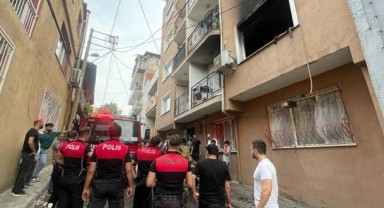 İzmir’de yangın 5 kişi dumandan etkilendi