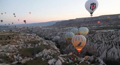 Kapadokya'da sıcak hava balon turları, rüzgâr nedeniyle yapılmayacak