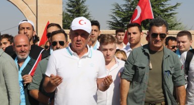 Muharrem İnce, seçim çalışmasını Dumlupınar'dan başlattı