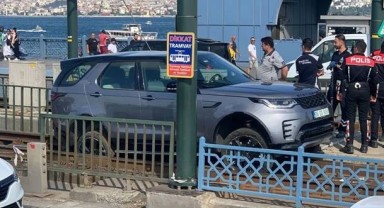 Seferler durduruldu! Galata Köprüsü'nde...