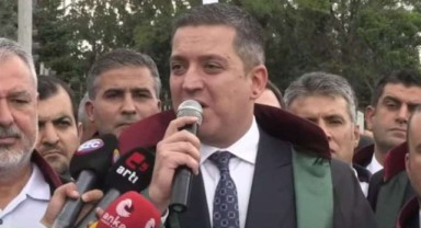 54 baro Can Atalay için AYM önünde: 'Bir hukuk devletinde bu kabul edilemez'