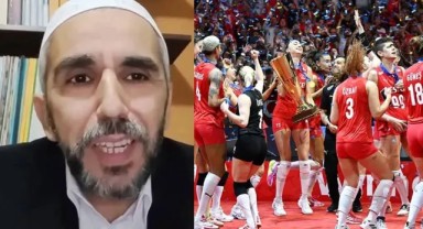 Kadın voleybolculara saldıran yobaz imama cemaat ve müftüden tokat gibi tepki
