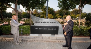 Lucien Arkas Parkı açıldı