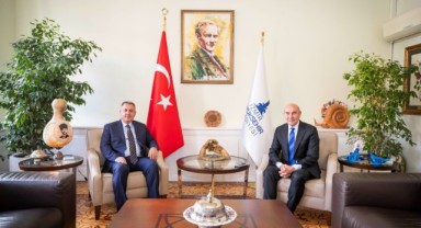 Vali Elban’dan Başkan Soyer’e iade-i ziyaret