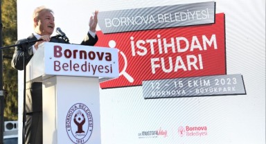 Bornova Belediyesi İstihdam Fuarı açıldı