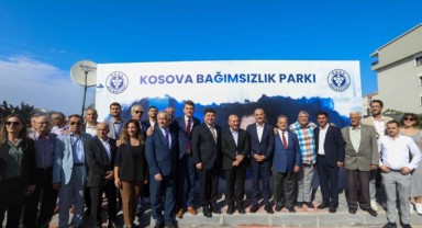 Buca’da Kosova Bağımsızlık Parkı’na görkemli açılış
