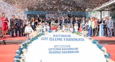 Cumhuriyet’in kalesi 100. Yıl Bayındır Süt İşleme Fabrikası kapılarını açtı
