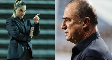 Dişi Fatih Terim basketbolu sallıyor