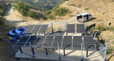 İZSU, güneş enerjisi ile çalışan içme suyu kuyularını hizmete aldı