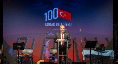 Konak'ta 100. yıl coşkusu