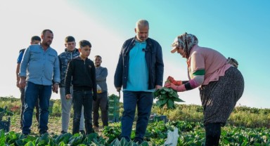 Menemen'de Tarladan Sofraya Birlik Rüzgarı