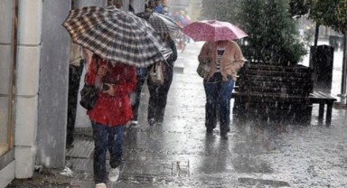 Meteoroloji'den 'sağanak yağış' uyarısı