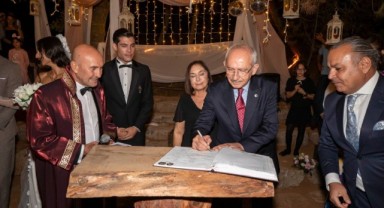 Soyer ve İzgi ailelerinin mutlu günü