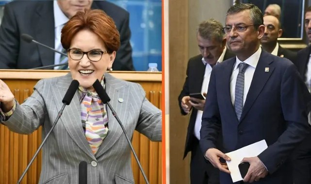 Ankara'da kritik zirve: Meral Akşener ve Özgür Özel bir araya geliyor!