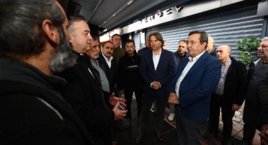 Başkan Batur’dan kordon esnafına afet desteği